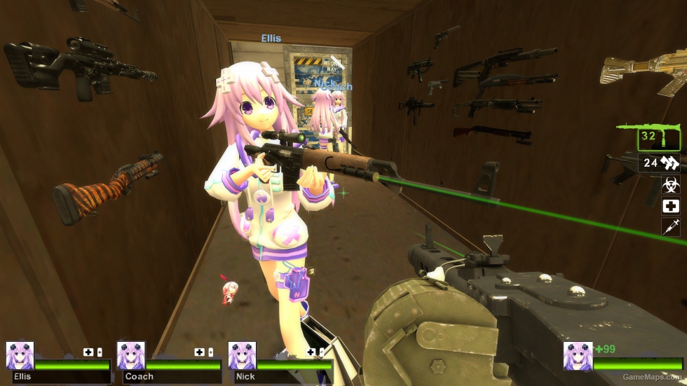 Only neptunia white suit Zoey (request)