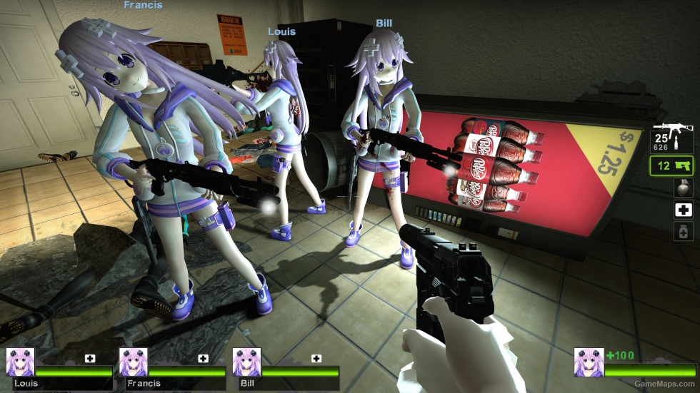 Only neptunia white suit Zoey (request)