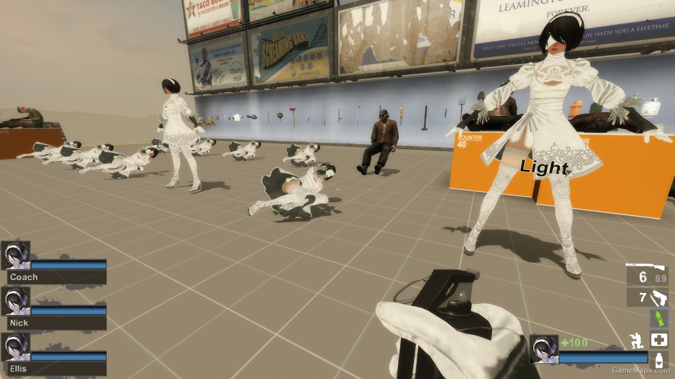 Only NieR Automata 2P (request)