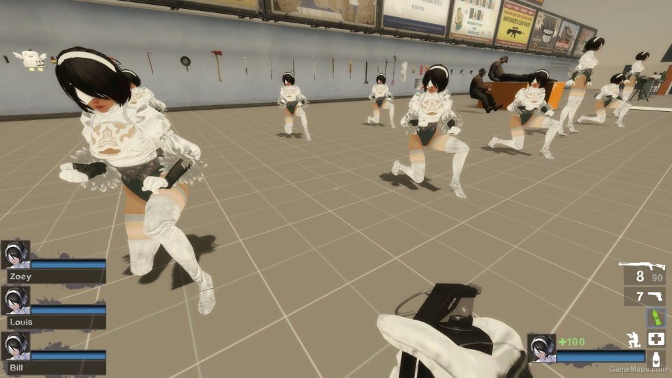 Only NieR Automata 2P Skirtless (request)