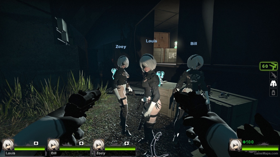 only nierautomata 2b skirtless zoey (request)