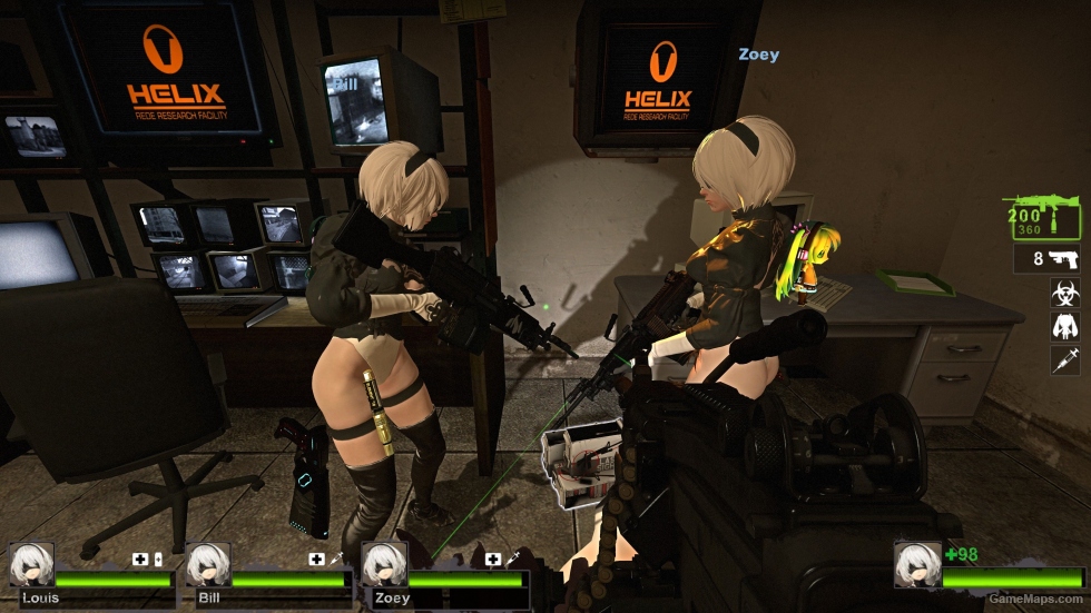 only nierautomata 2b skirtless zoey (request)