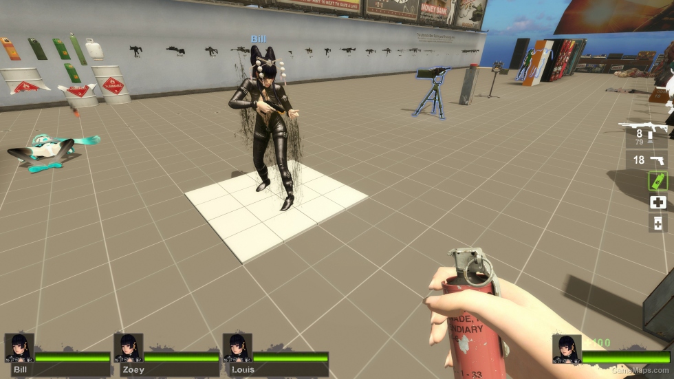 Only Nyotengu Leather black suit Wingless Zoey (request)