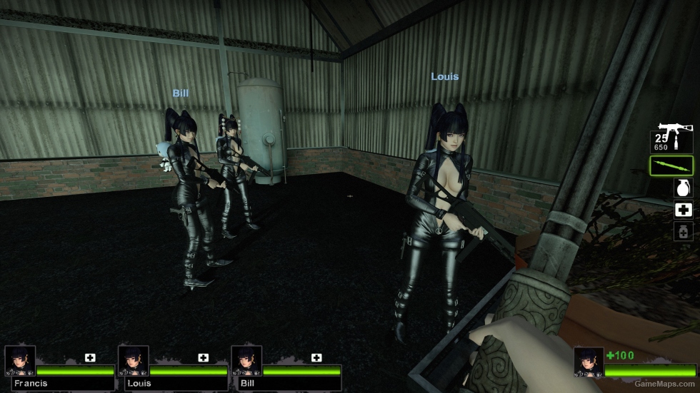 Only Nyotengu Leather black suit Wingless Zoey (request)