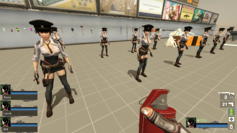 Only officer Zoey (request)