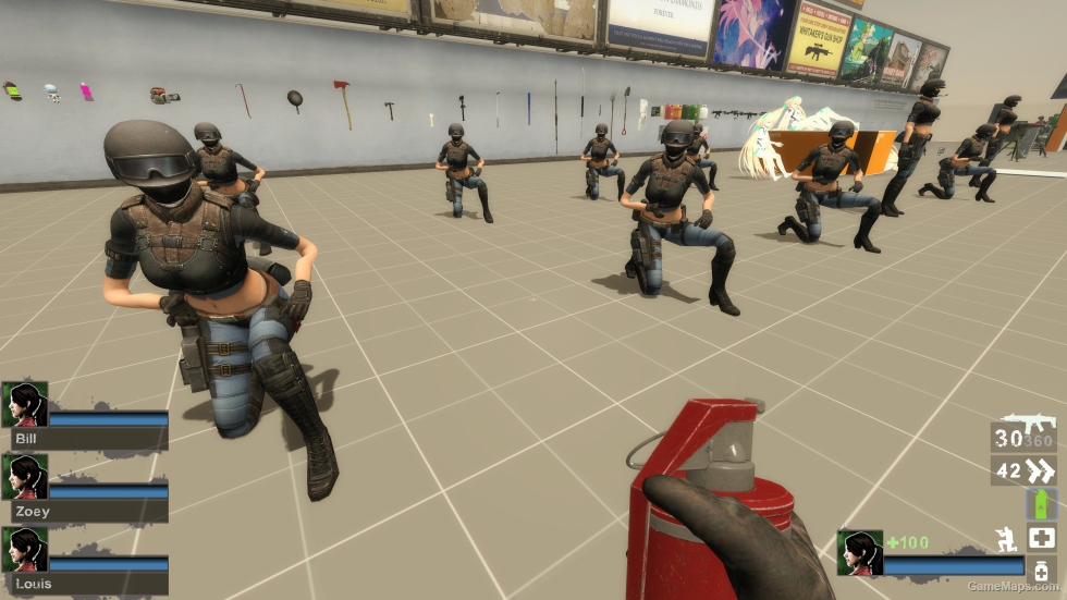 Only point blank Zoey (request)