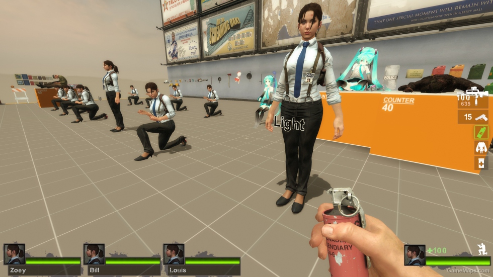 Only Police officer Zoey (request)