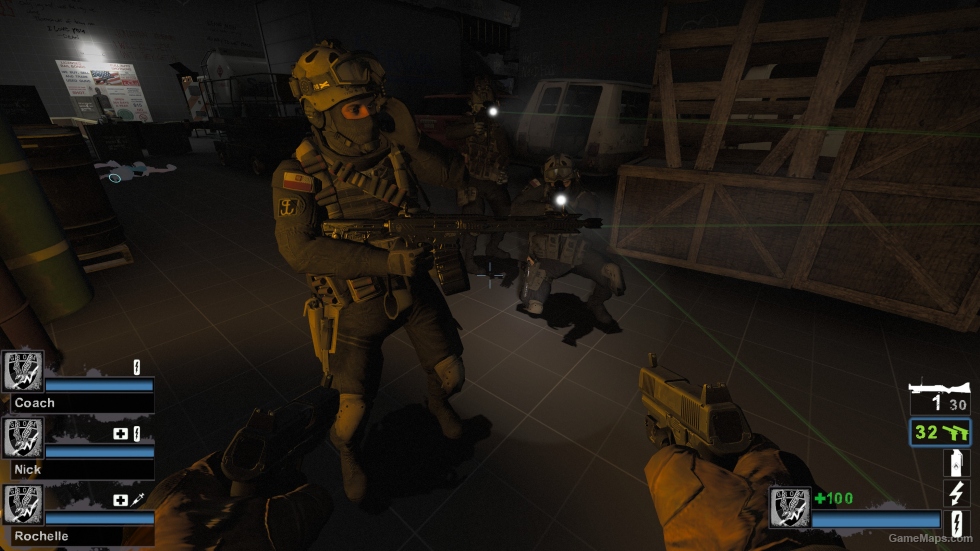 Only Polish GROM (request) (Mod) for Left 4 Dead 2