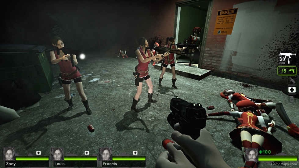 Only RE2 Claire c Zoey (request)