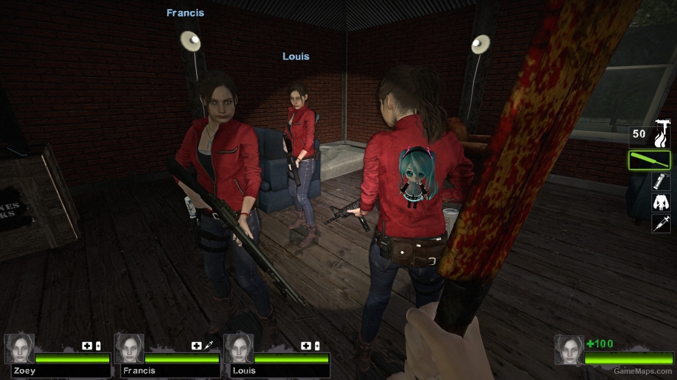 Only RE2 Claire Redfield Zoey (request)