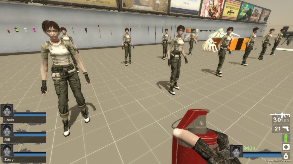 Only Rebecca Chambers RER Zoey (request)