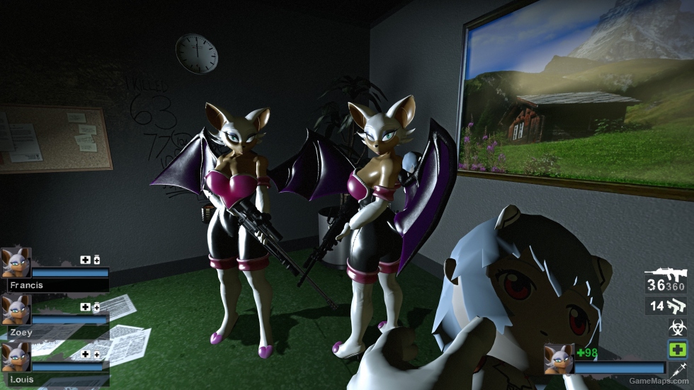 Only Rouge The Bat Catsuit Zoey (request)