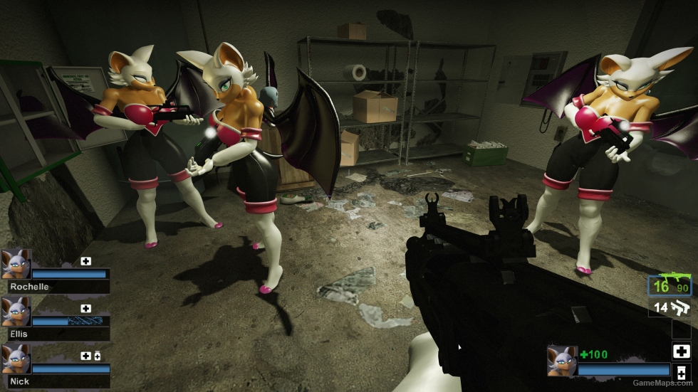 Only Rouge The Bat Catsuit Zoey (request)