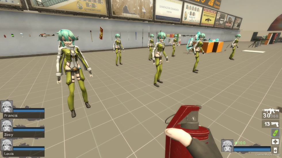 Only SAO2 Sinon Zoey (request)