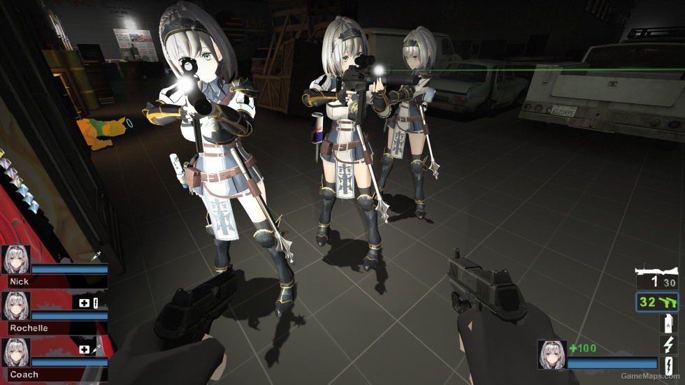 Only Shirogane Noel Skirtless Zoey (request)