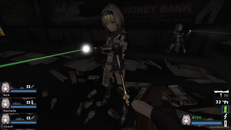 Only Shirogane Noel Skirtless Zoey (request)