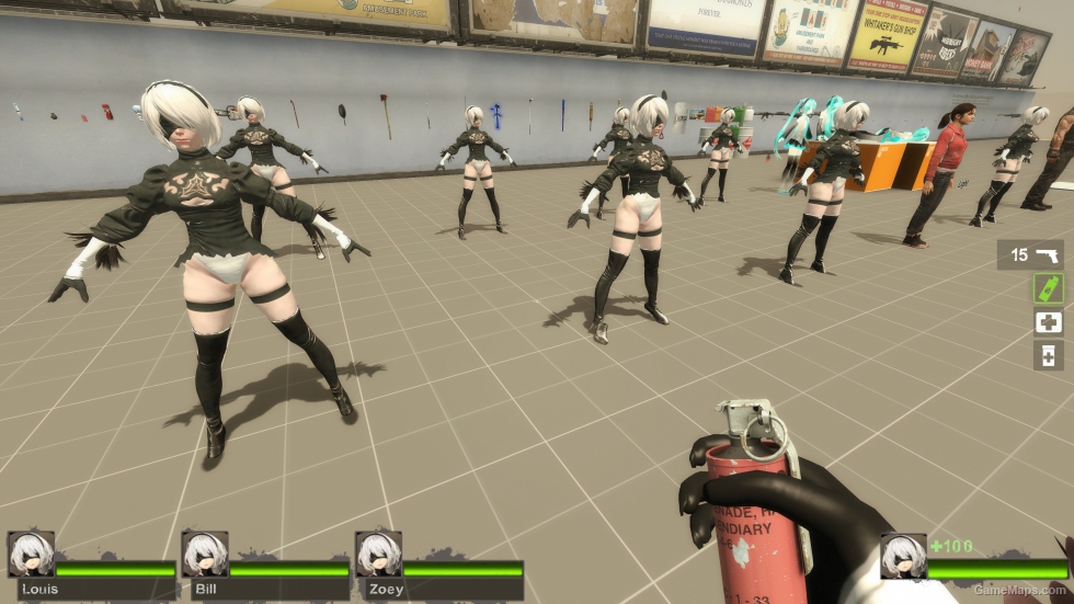 Only Skirtless 2B V2.0 Zoey (request)