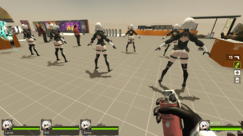 Only Skirtless 2B V2.0 Zoey (request)