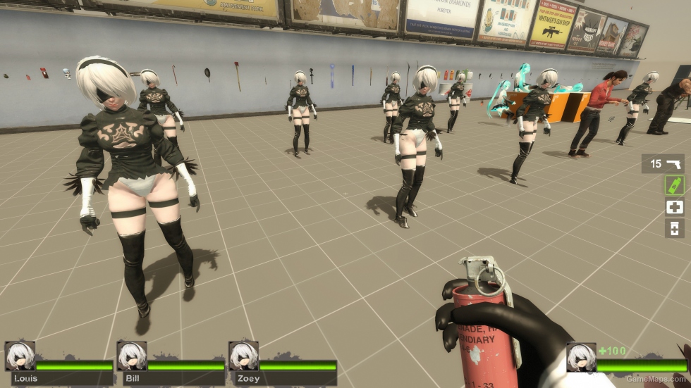 Only Skirtless 2B V2.0 Zoey (request)