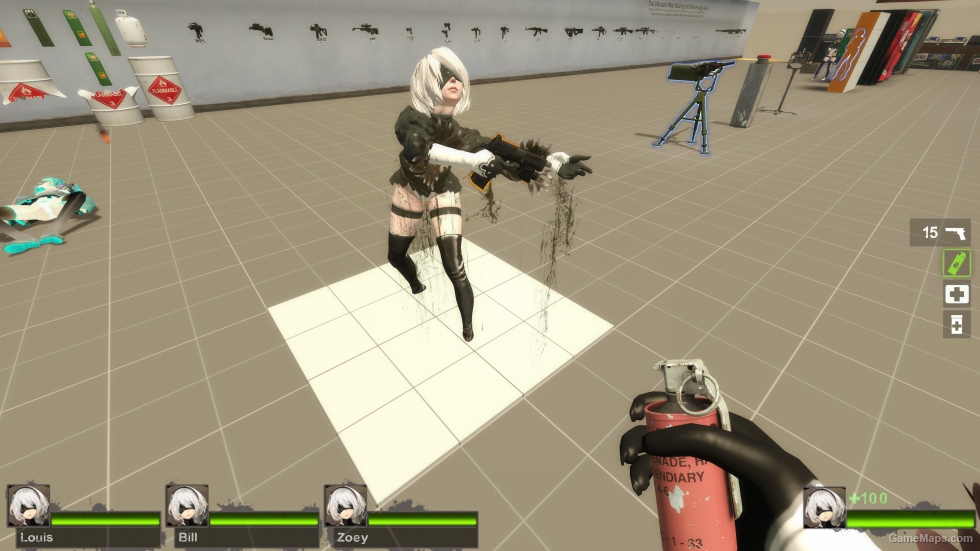 Only Skirtless 2B V2.0 Zoey (request)