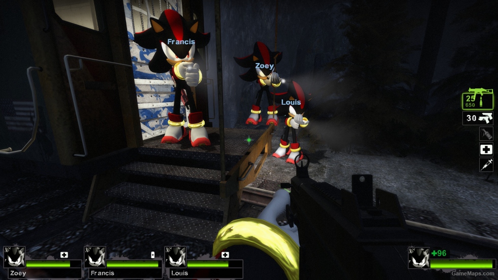 Shadow with The Pistol GUN [Sonic Adventure 2] [Mods]