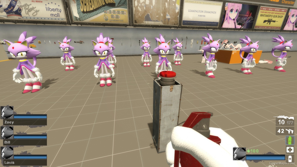 Only Sonic GB the Cat v1 Zoey (request)