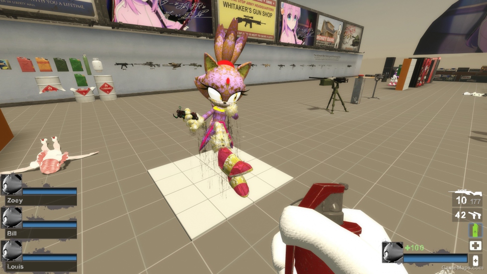 Only Sonic GB the Cat v1 Zoey (request)