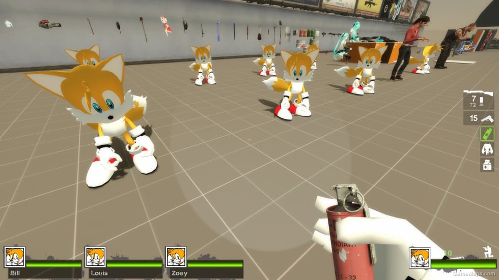 Only Sonic Heroes Tails (request)