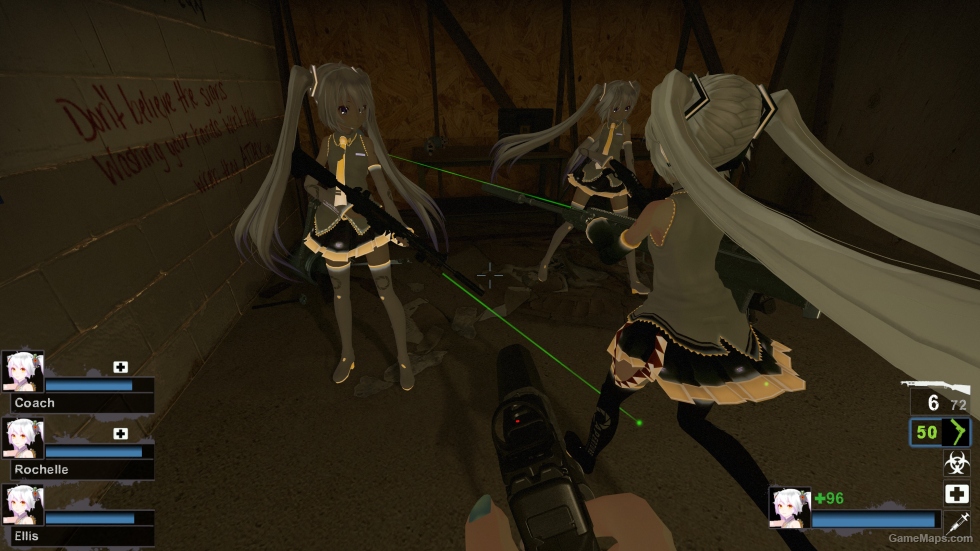 Only TDA H Miku GLaDOS Aperture Zoey (request)