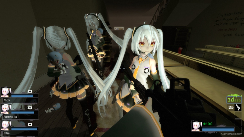 Only TDA H Miku GLaDOS Aperture Zoey (request)