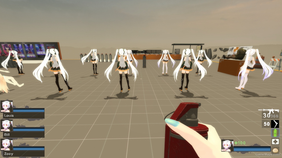 Only TDA H Miku GLaDOS Aperture Zoey (request)