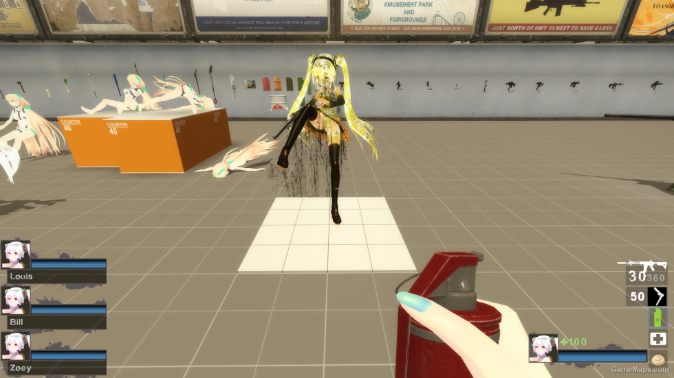 Only TDA H Miku GLaDOS Aperture Zoey (request)