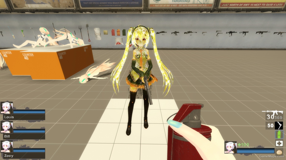 Only TDA H Miku GLaDOS Aperture Zoey (request)