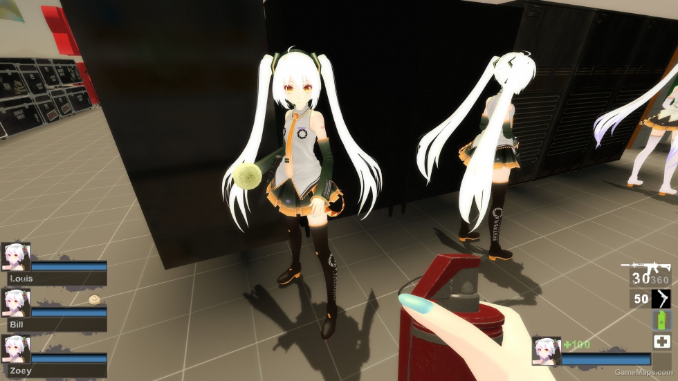 Only TDA H Miku GLaDOS Aperture Zoey (request)