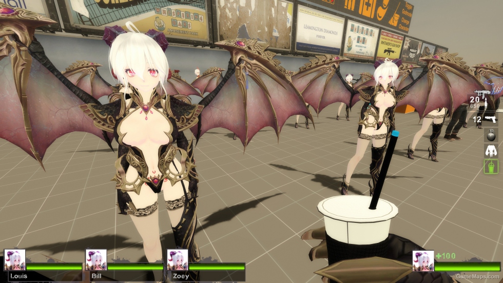 Only TDA Haku Succubus Zoey (request)