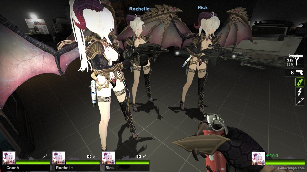 Only TDA Haku Succubus Zoey (request)