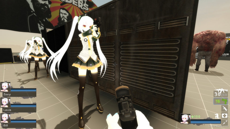 Only TDA Hatsune Miku GLaDOS Aperture Black