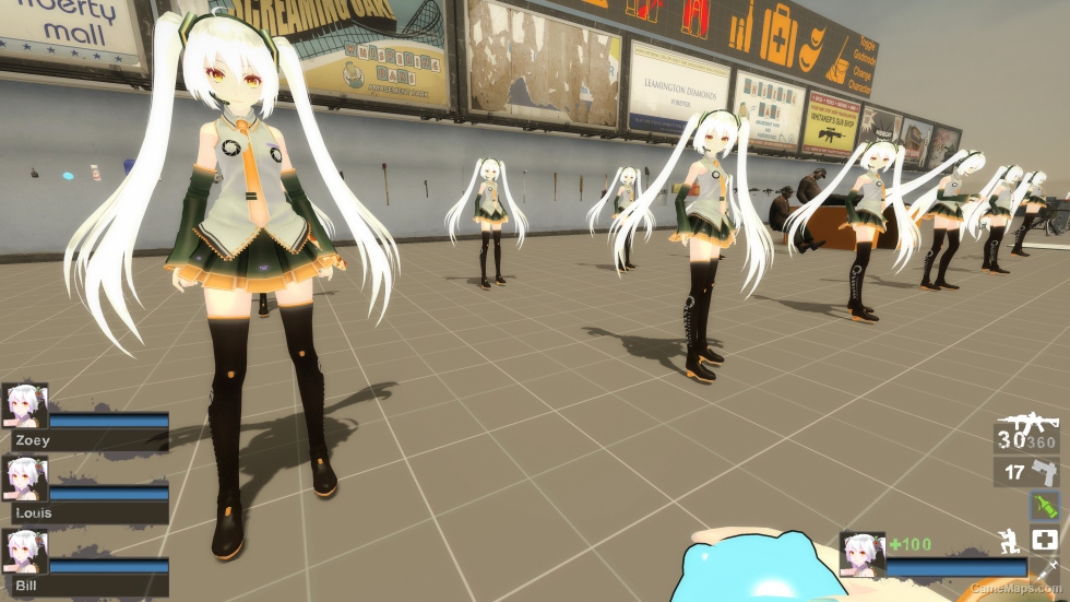 Only TDA Hatsune Miku GLaDOS Aperture Black
