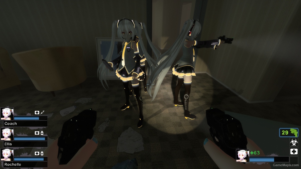 Only TDA Hatsune Miku GLaDOS Aperture Black