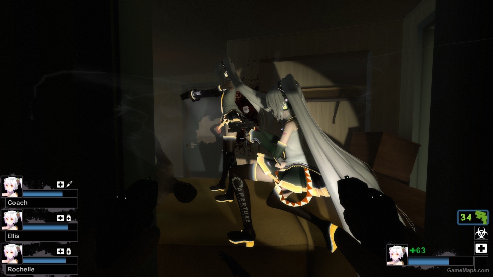 Only TDA Hatsune Miku GLaDOS Aperture Black