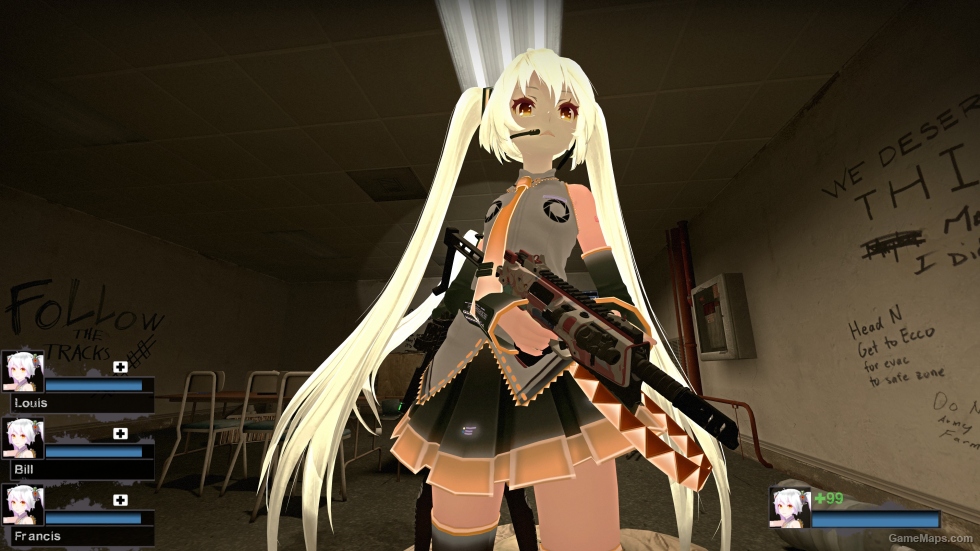 Only TDA Hatsune Miku GLaDOS Aperture Black