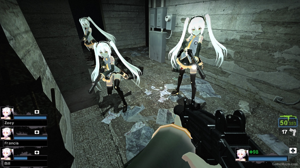 Only TDA Hatsune Miku GLaDOS Aperture Black