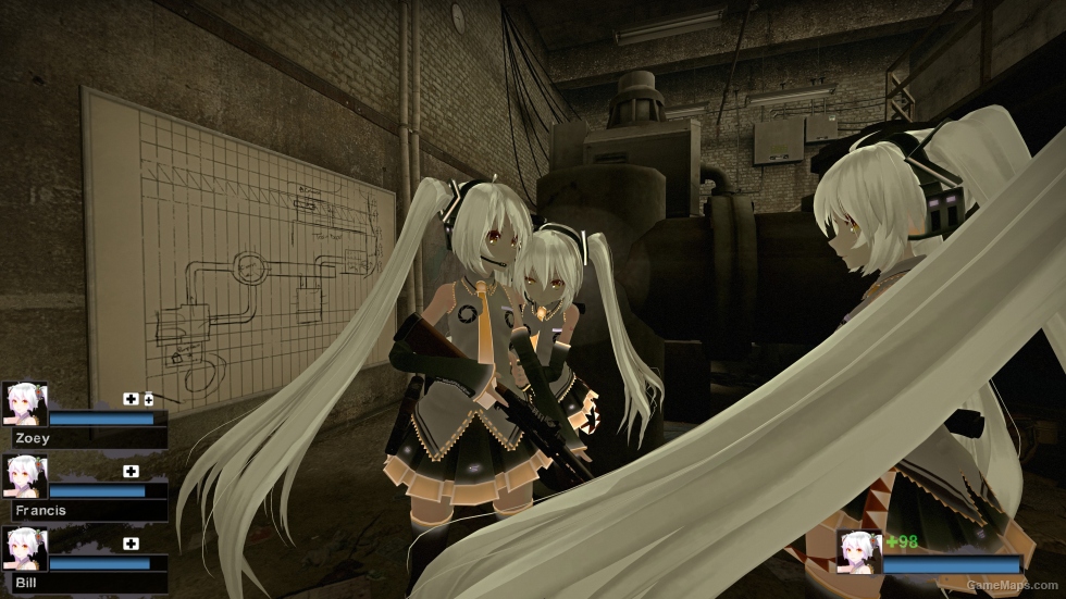 Only TDA Hatsune Miku GLaDOS Aperture Black