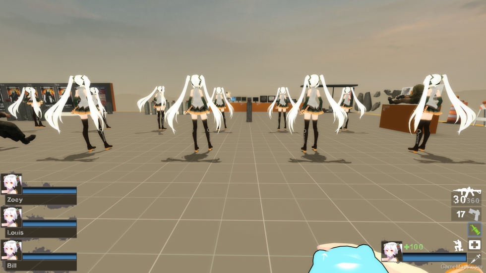 Only TDA Hatsune Miku GLaDOS Aperture Black