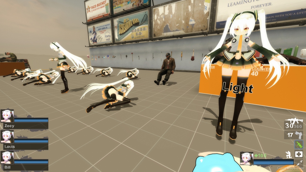 Only TDA Hatsune Miku GLaDOS Aperture Black