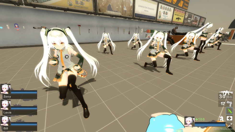 Only TDA Hatsune Miku GLaDOS Aperture Black
