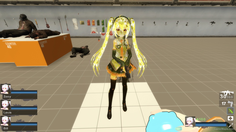 Only TDA Hatsune Miku GLaDOS Aperture Black