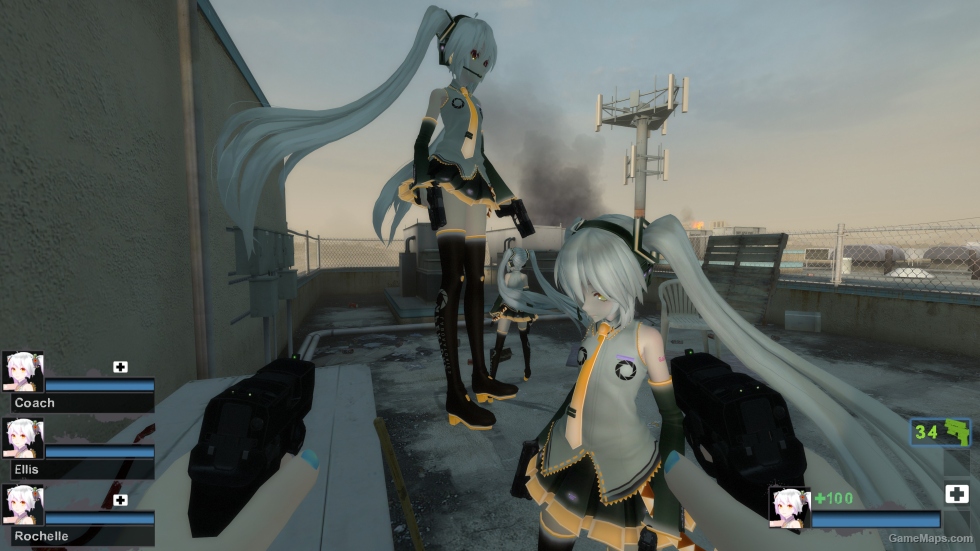Only TDA Hatsune Miku GLaDOS Aperture Black
