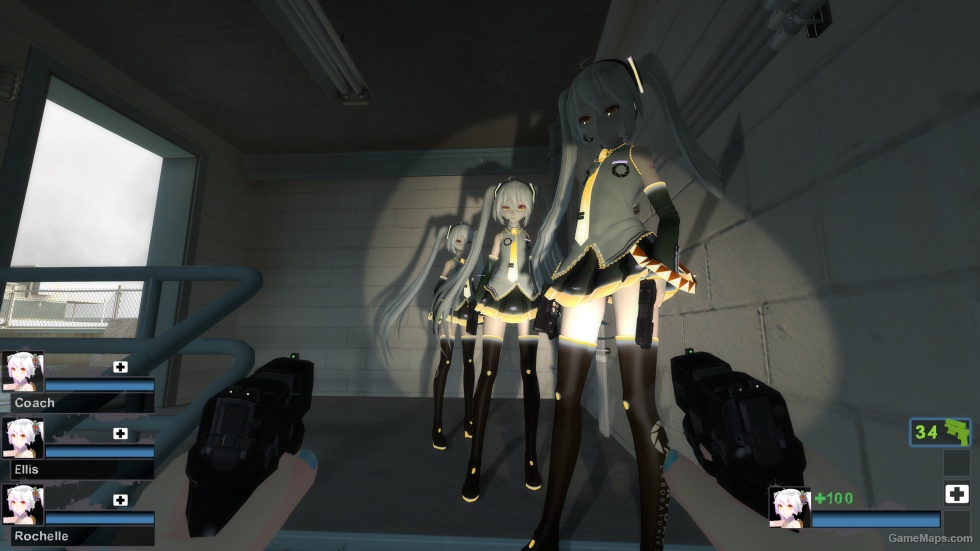 Only TDA Hatsune Miku GLaDOS Aperture Black