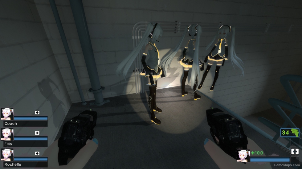 Only TDA Hatsune Miku GLaDOS Aperture Black